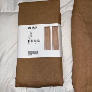 4 panels linen Curtains ( 2 packs )